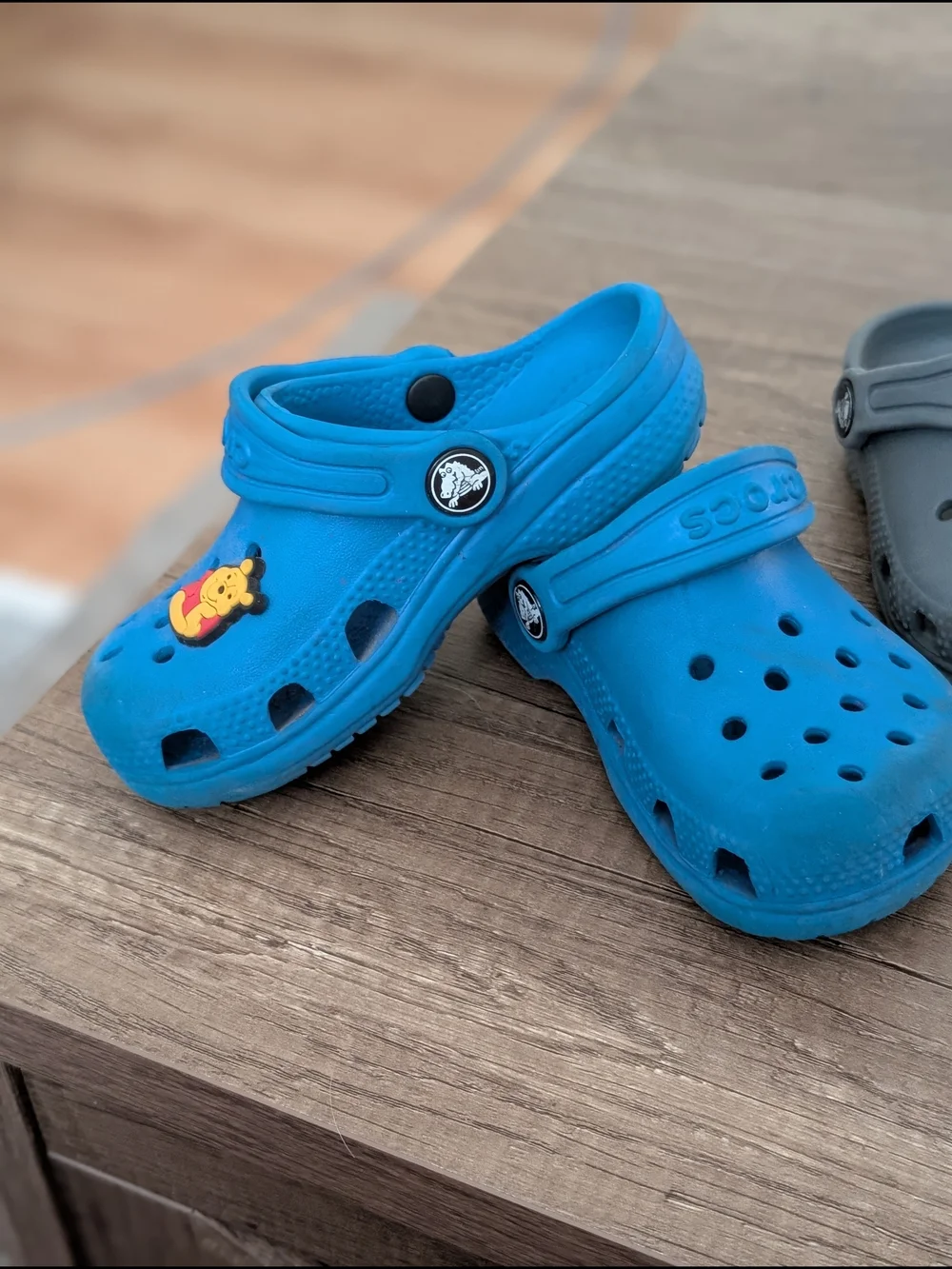 Crocs Kids Blue Clogs - Classic Comfort